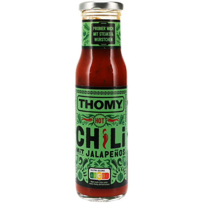 Thomy Hot Chili Sauce mit Jalapenos