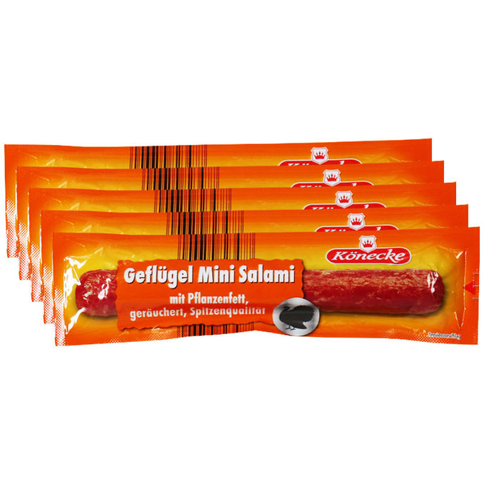 Könecke Geflügel Mini Salami, 5er Pack