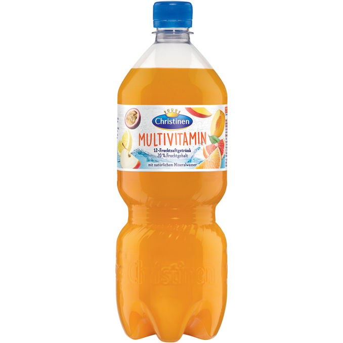 Christinen Multivitamingetränk mit Mineralwasser (EINWEG) zzgl. Pfand (1L)