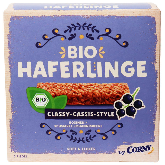 Corny BIO Haferlinge Cassis, 6er Pack
