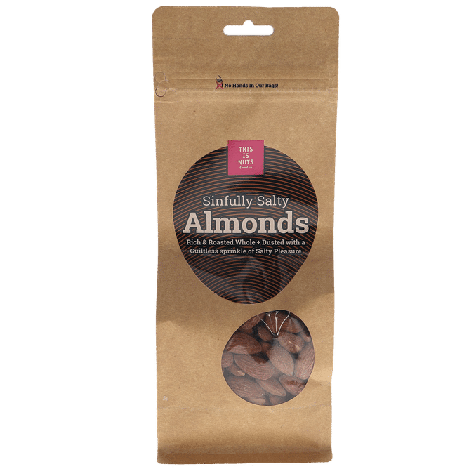 This is nuts Mandlar "Salty Almonds"