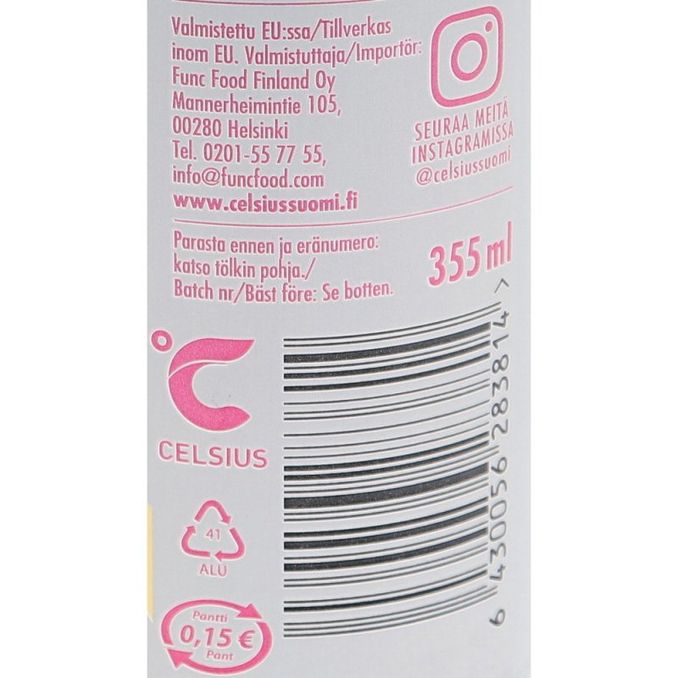 Celsius Positive Energy Strawberry-Marshmallow