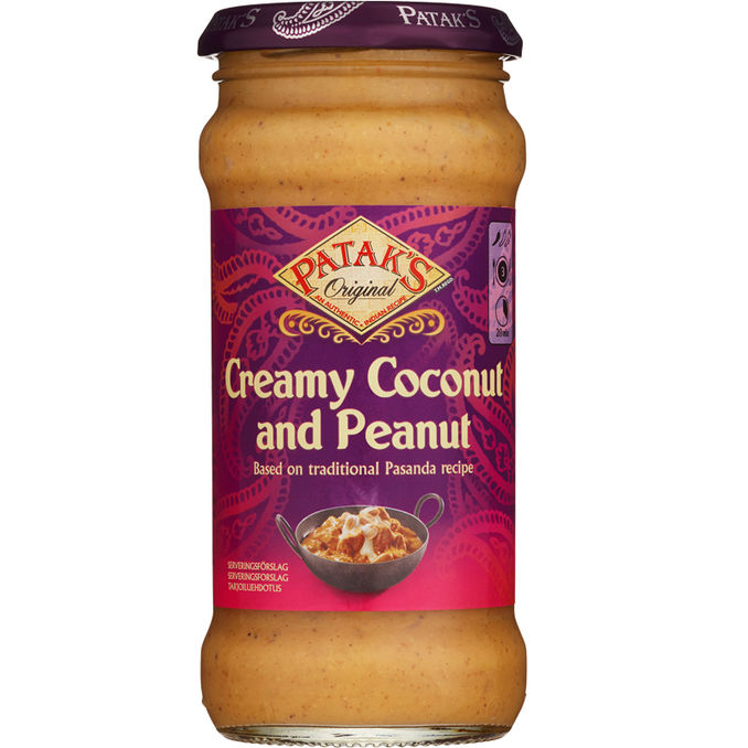 Patak's Currykastike Kookos & Maapähkinä