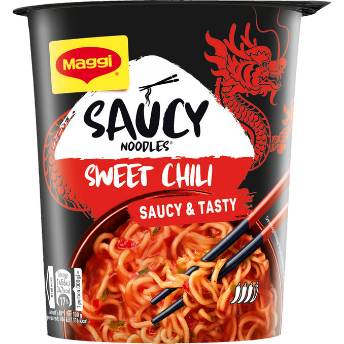 Maggi Saucy Noodles Sweet Chili