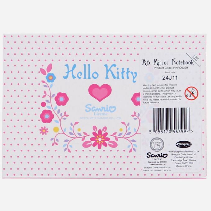 Næringsindhold Hello Kitty Notesbog m. Spejl