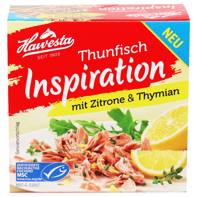 Hawesta Thunfisch mit Zitrone & Thymian