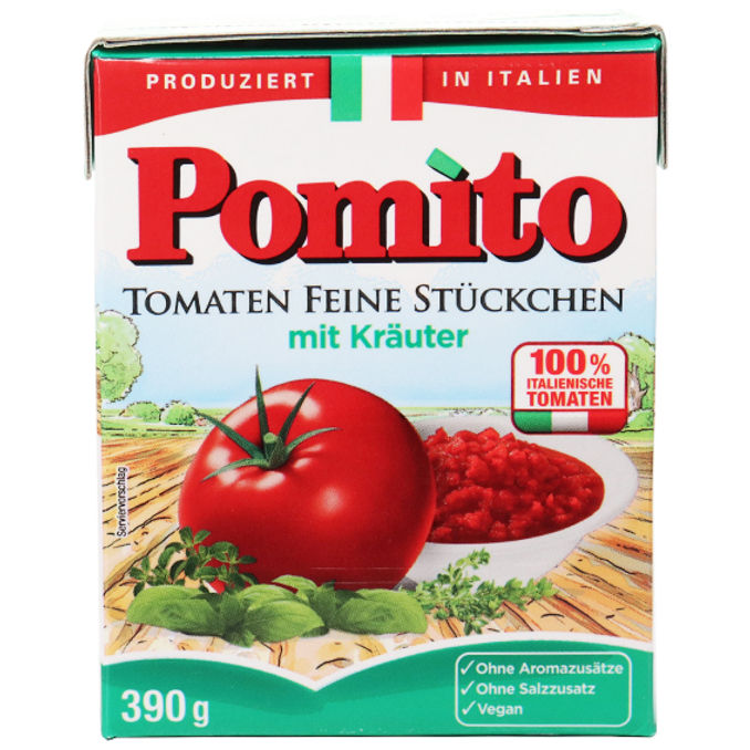 Pomito Tomaten Feine Stückchen Kräuter