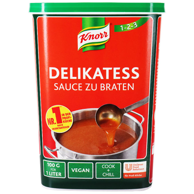 Delikatess Sauce zu Braten (1kg), 1000g von Knorr Motatos