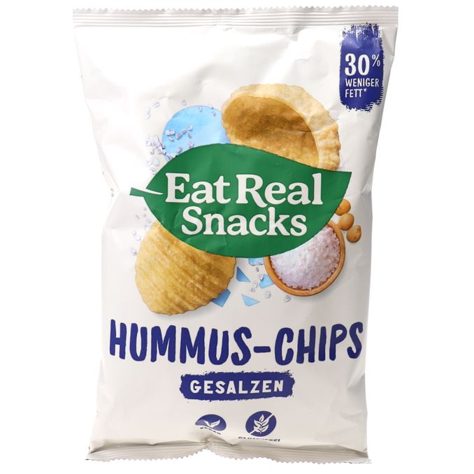 Eat Real Hummus Chips Meersalz