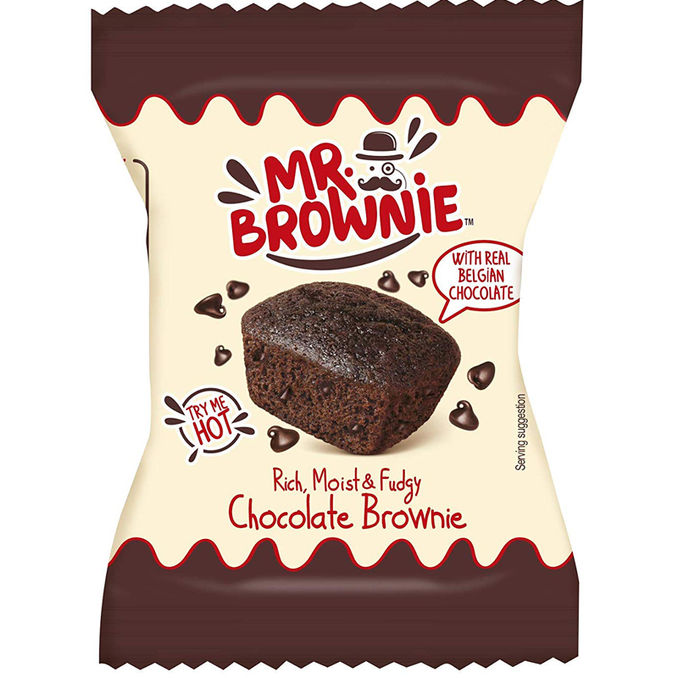 Mr. Brownie Mini Schokoladen Brownies, 60 Stück