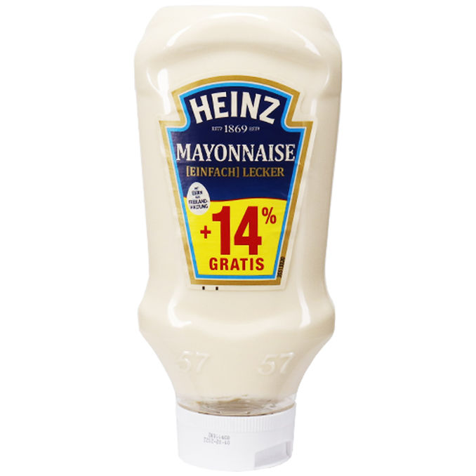 Heinz Mayonnaise +14%