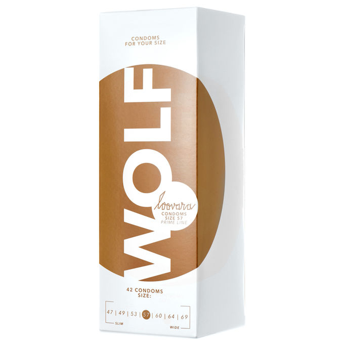 Loovara Kondome WOLF (57mm), 42er Pack