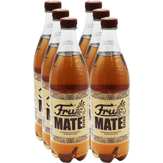 Frucade Mate Citro, 6er Pack (EINWEG) zzgl. Pfand