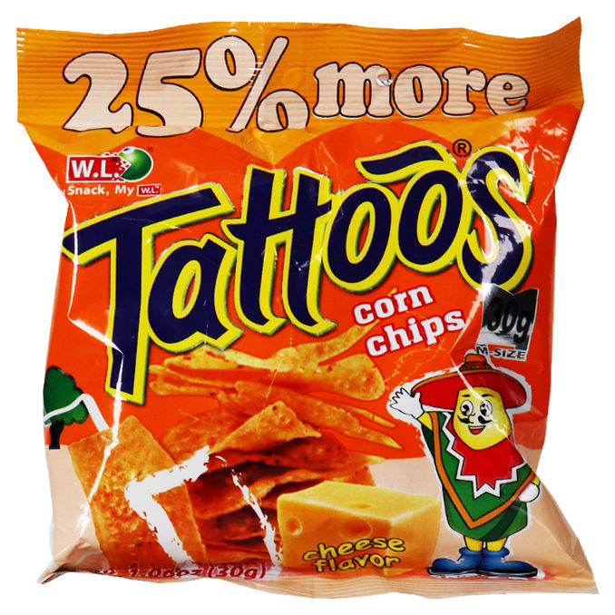 W.L.Foods Mais-Chips mit Käsegeschmack