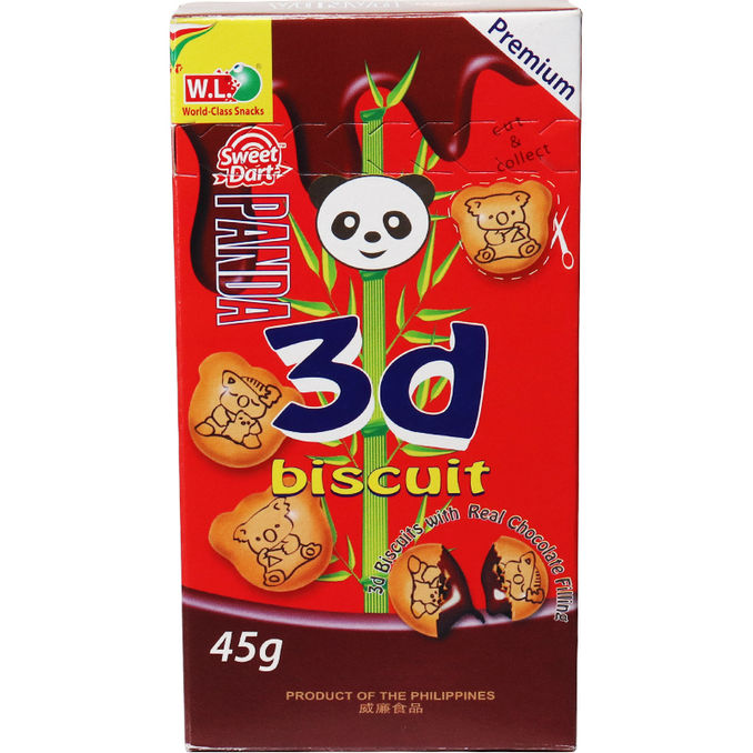 W.L. Panda Biscuits mit Schokoladenfüllung