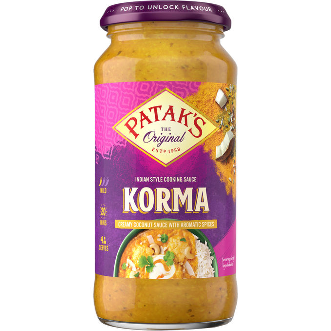 Patak's Korma Currykastike