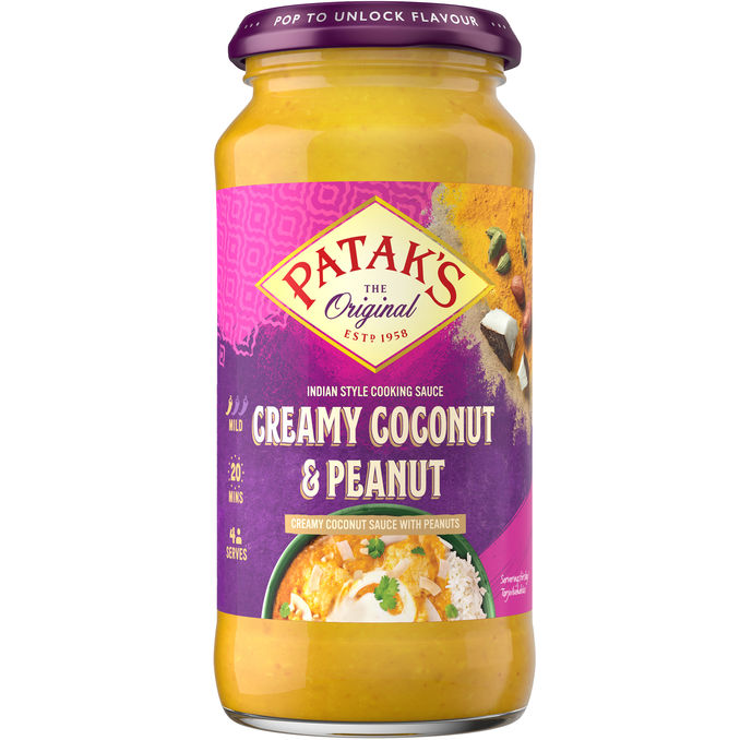 Patak's Currykastike Kookos & Maapähkinä