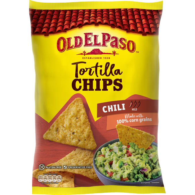 Old El Paso Tortilla Chips Chili