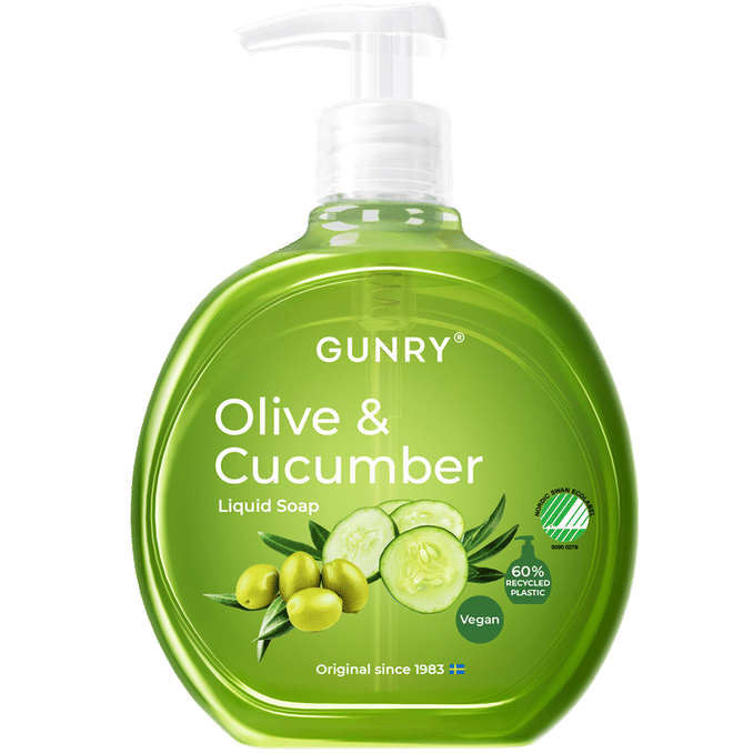 Gunry Flytande Handtvål Olive & Cucumber