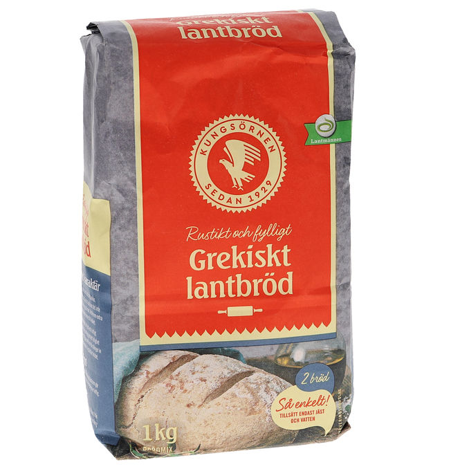 Kungsörnen Grekiskt Lantbröd Bakmix