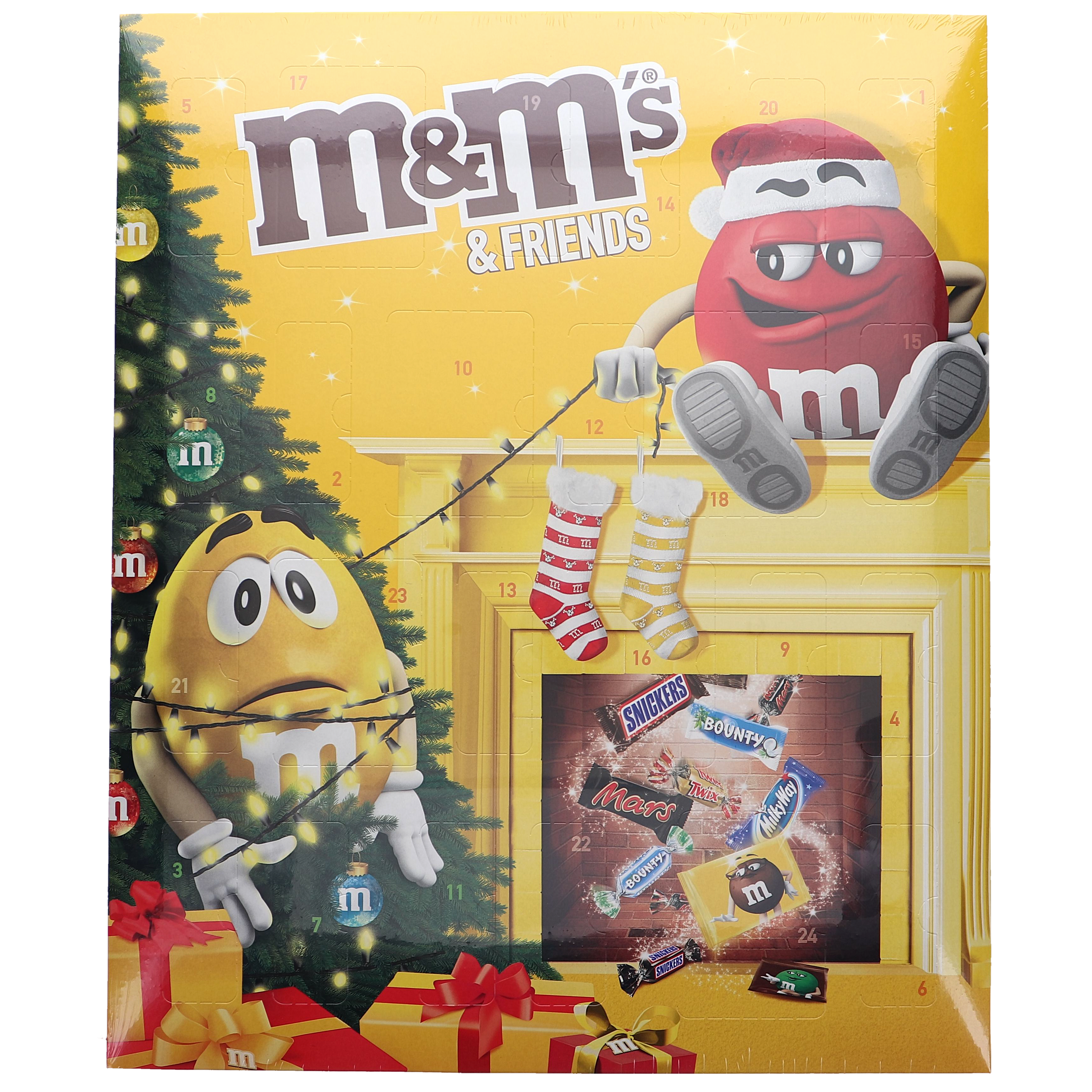 M&M's Joulukalenteri, 361g, Mars | Matsmart