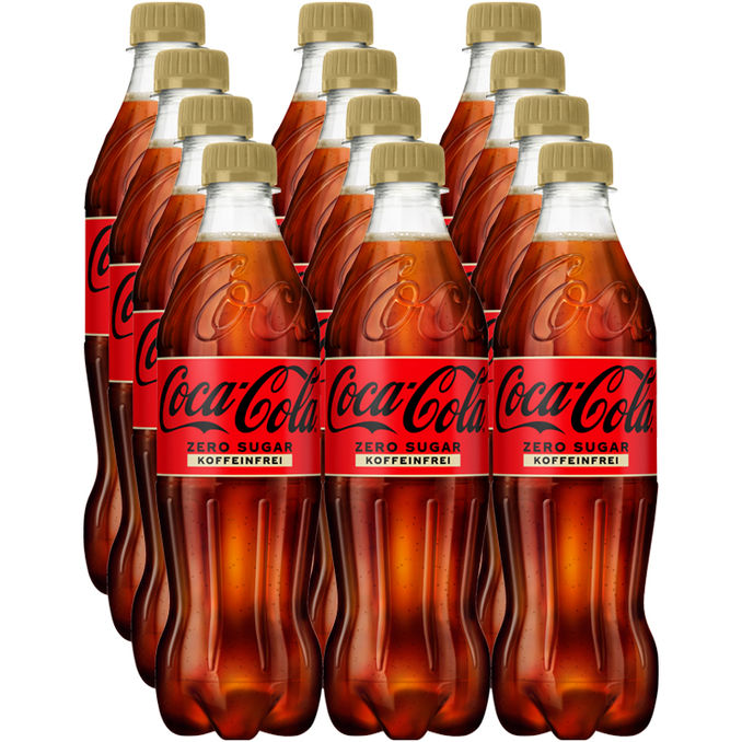 Coca-Cola Zero Koffeinfrei, 12er Pack (EINWEG) zzgl. Pfand