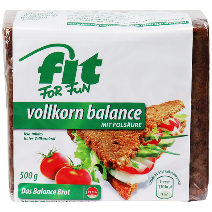 PEMA Hafer-Vollkornbrot mit Folsäure