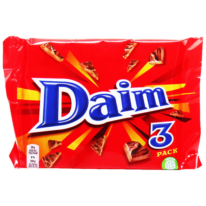 Daim Riegel, 3er Pack