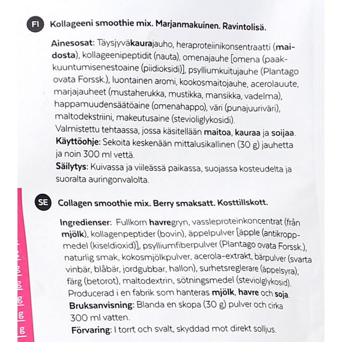 Whey ' Mo Collagen Smoothie Mix Marja