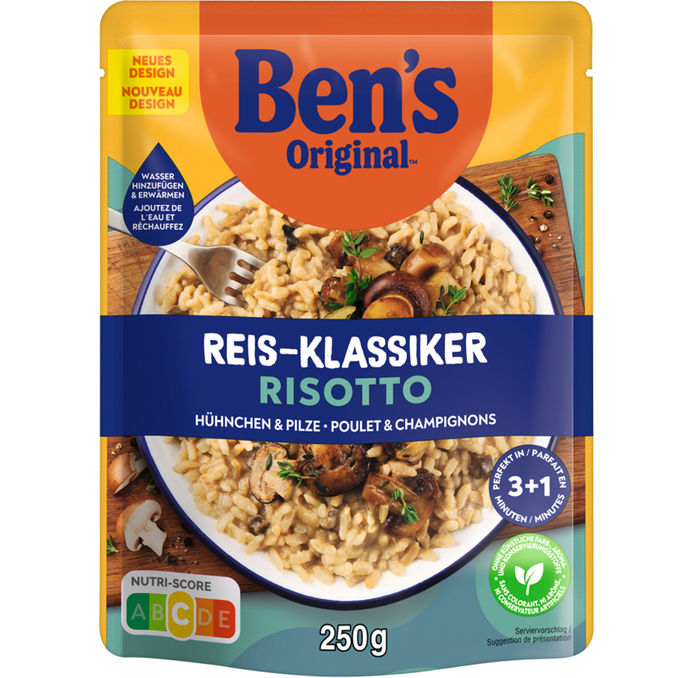 Ben's Original Risotto mit Hühnchen & Pilzen