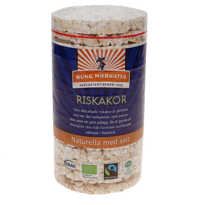 Kung Markatta 2 x Riskakor Salt Eko