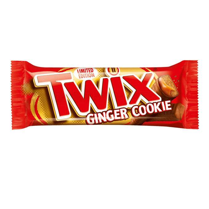 2 x Twix Ginger Cookie