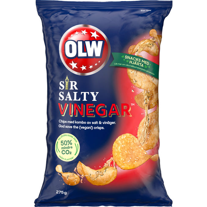 OLW Saltvinäger Chips