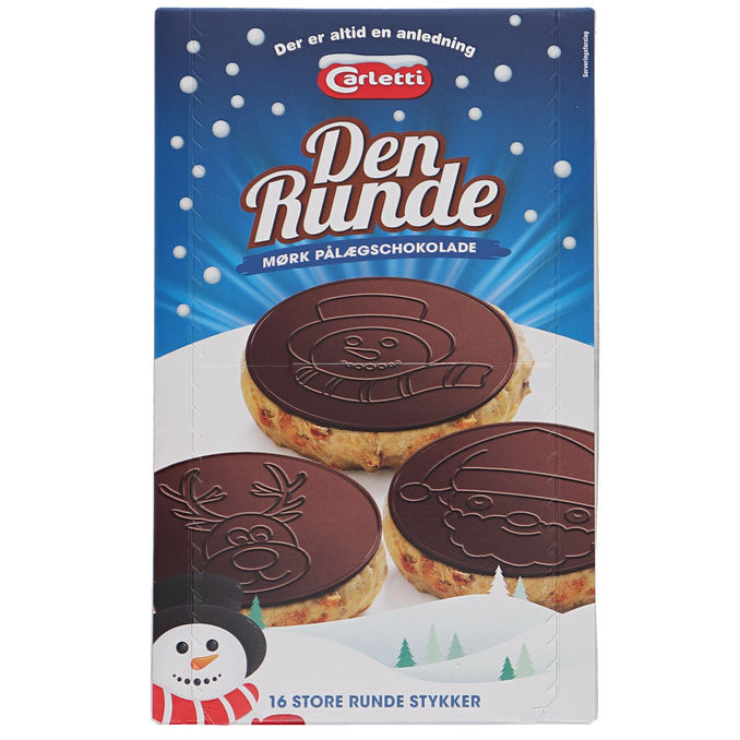 Carletti Mörk Chokladkaka "Den Runde"