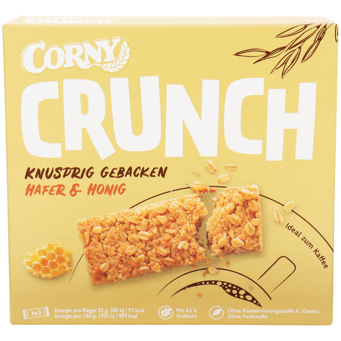 Corny Crunch Haferriegel mit Honig