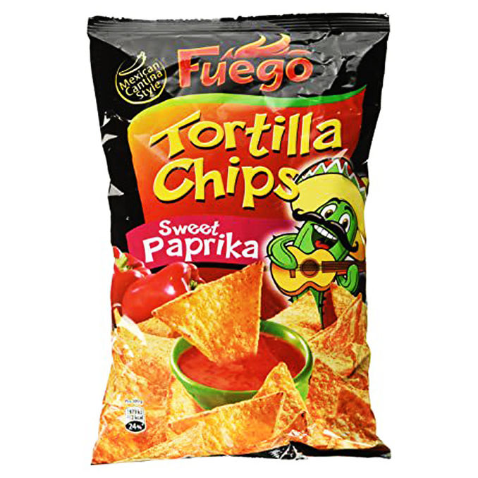 Tortilla Chips Sweet Paprika, 150g von Fuego Motatos