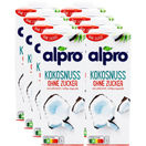 ALPRO Kokosnussdrink Ohne Zucker, 8er Pack