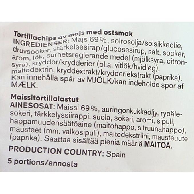 Frankful Vegaaniset Ch**se Tortillalastut