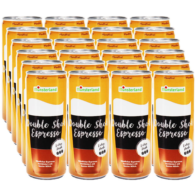 Münsterland Double Shot Espresso, 24er Pack