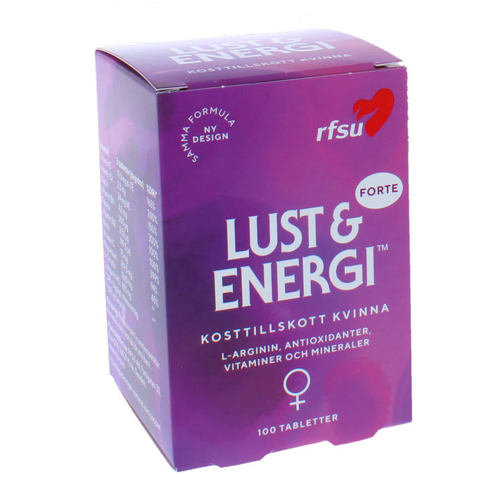 RFSU Kosttillskott Lust & Energi Kvinna