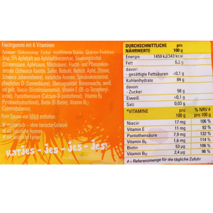 Katjes Wunderland + Vitamine