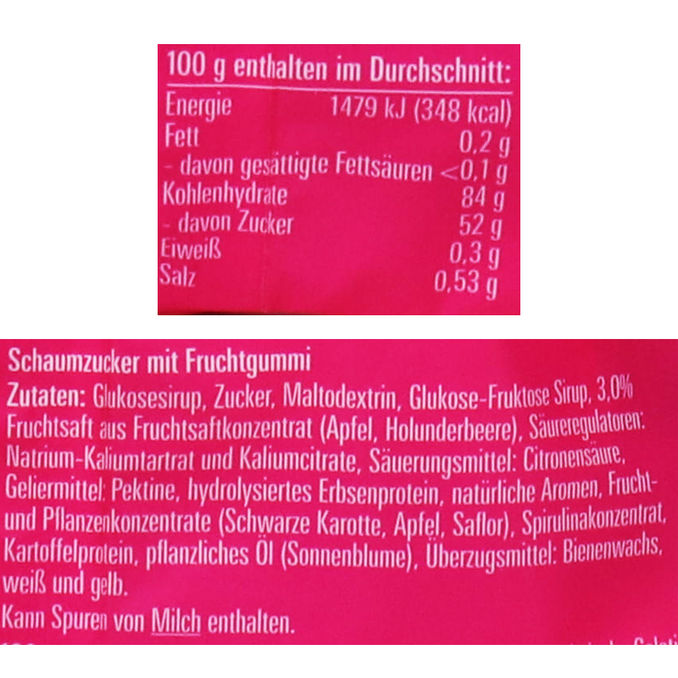 Zutaten & Nährwerte: Grün-Ohr Hase (B-Ware)