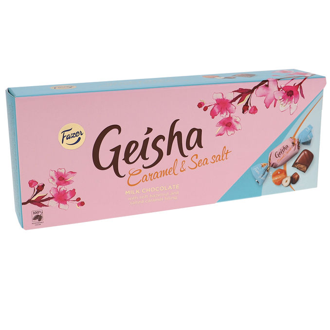 Fazer Geisha Caramel Sea Salt Suklaakonvehteja