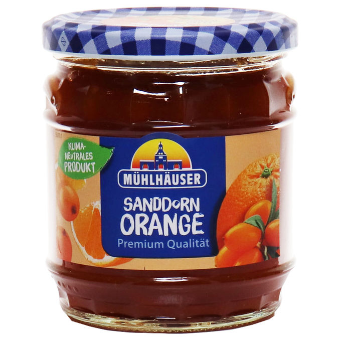 Mühlhäuser Extra-Konfitüre Sanddorn-Orange