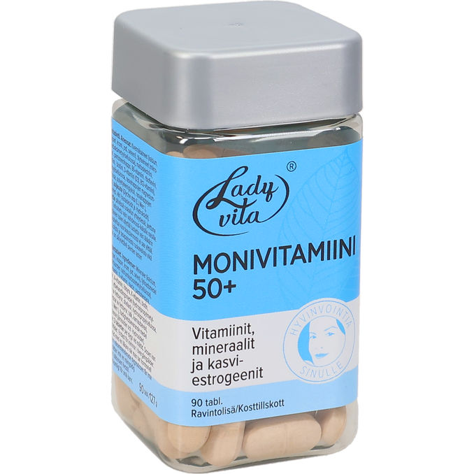 LadyVita Ravintolisä Monivitamiini 50+