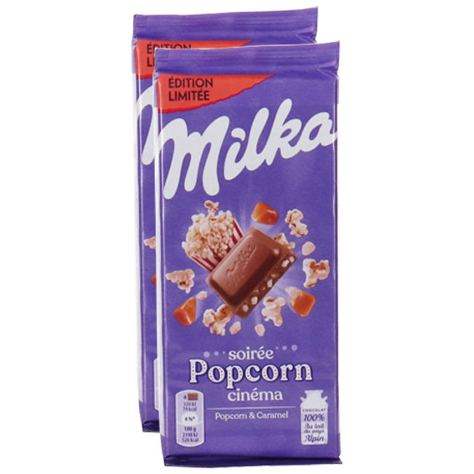 Milka Popcorn-Party, 2er Pack