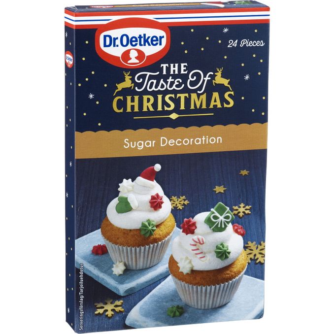 Dr. Oetker sukker kagedekoration - Jul