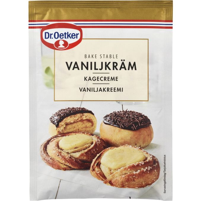 Dr. Oetker 2 x Vaniljkräm Bakning