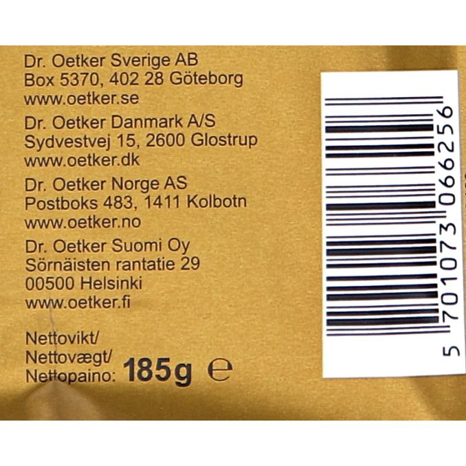 Näringsinnehåll Maräng Bas