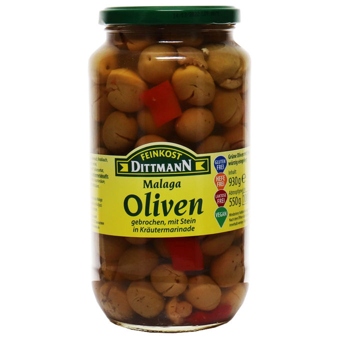 Dittmann Oliven in Kräutermarinade